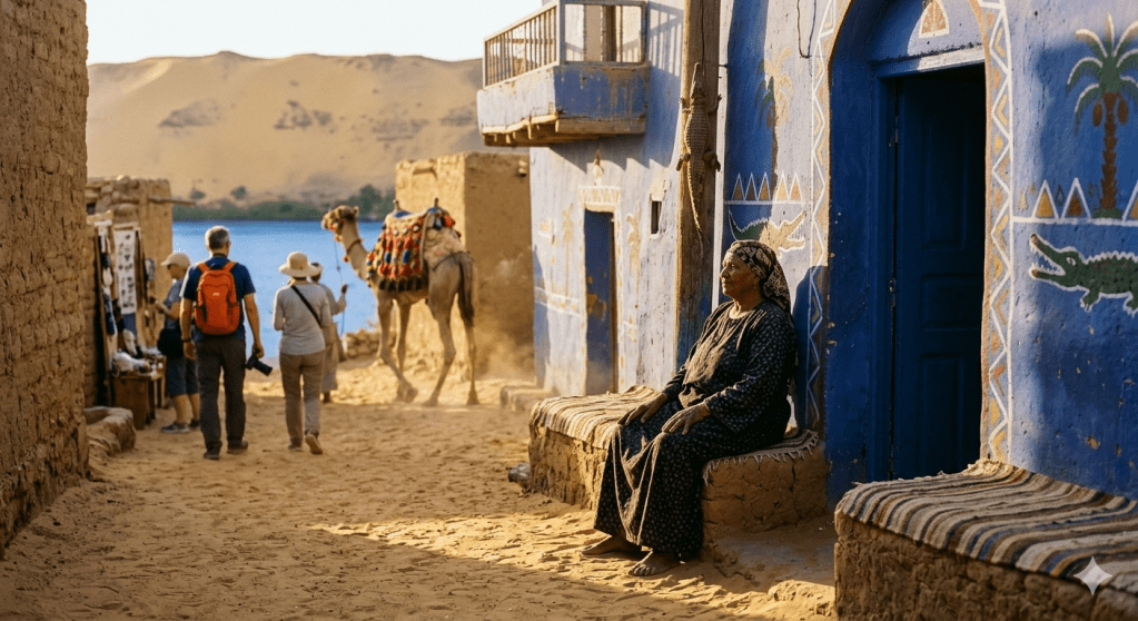 Nubia: l’anima indaco che il deserto non ha saputo cancellare